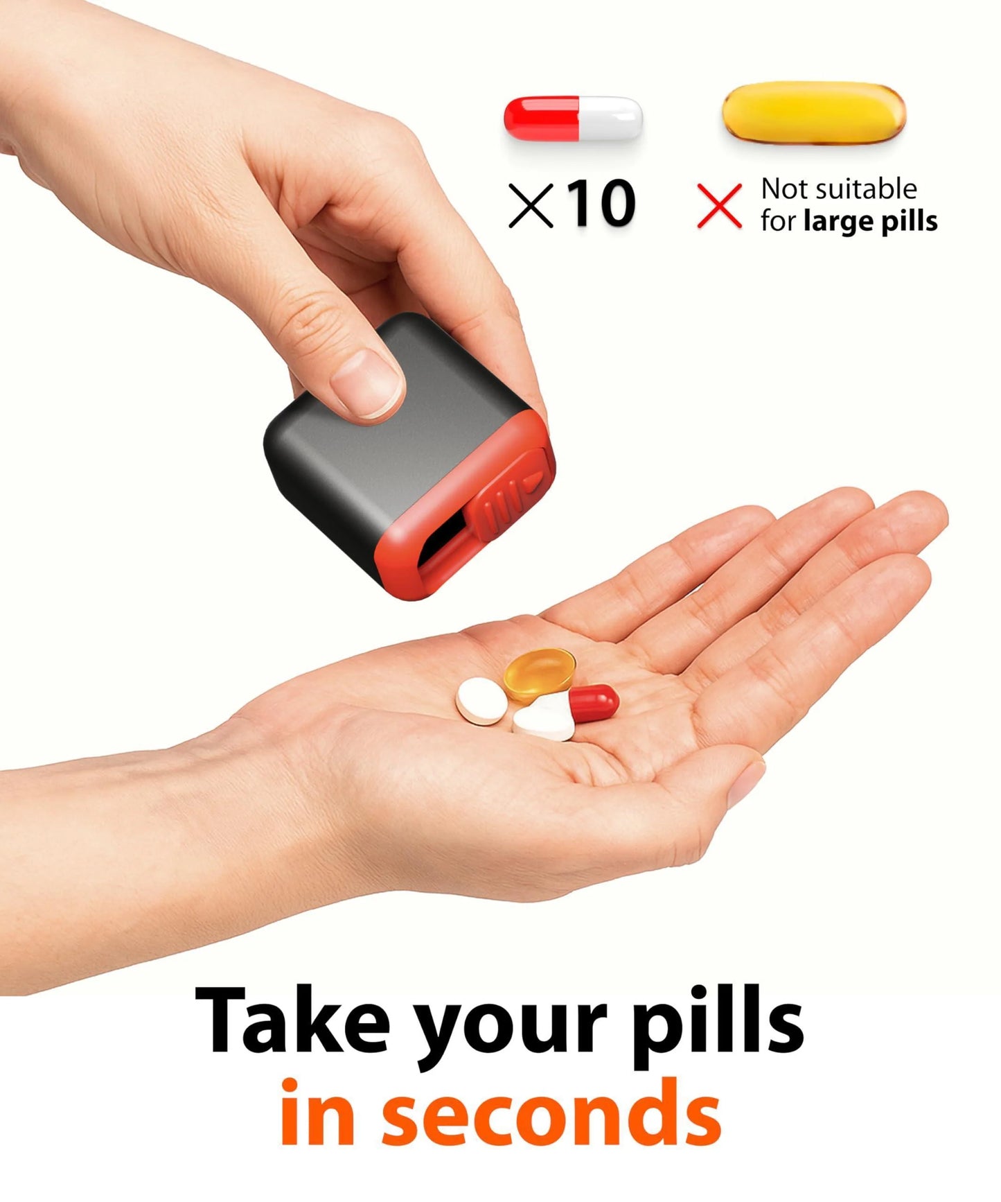 Weekly Pill Organizer with Reminder Switch - 7-Day Portable Medication Tracker