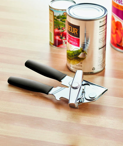 Classic Swing-A-Way Can Opener - All-Steel Manual Bottle Opener