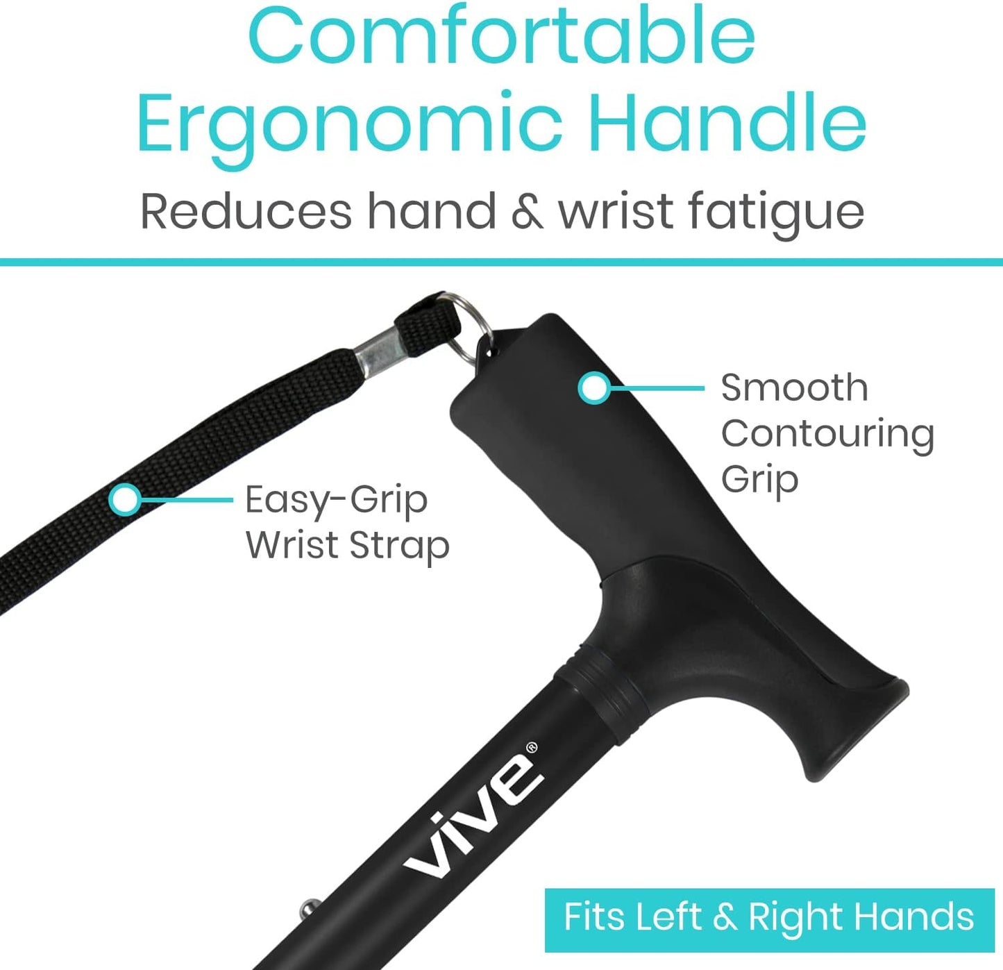 Lightweight Foldable Walking Cane for Men & Women