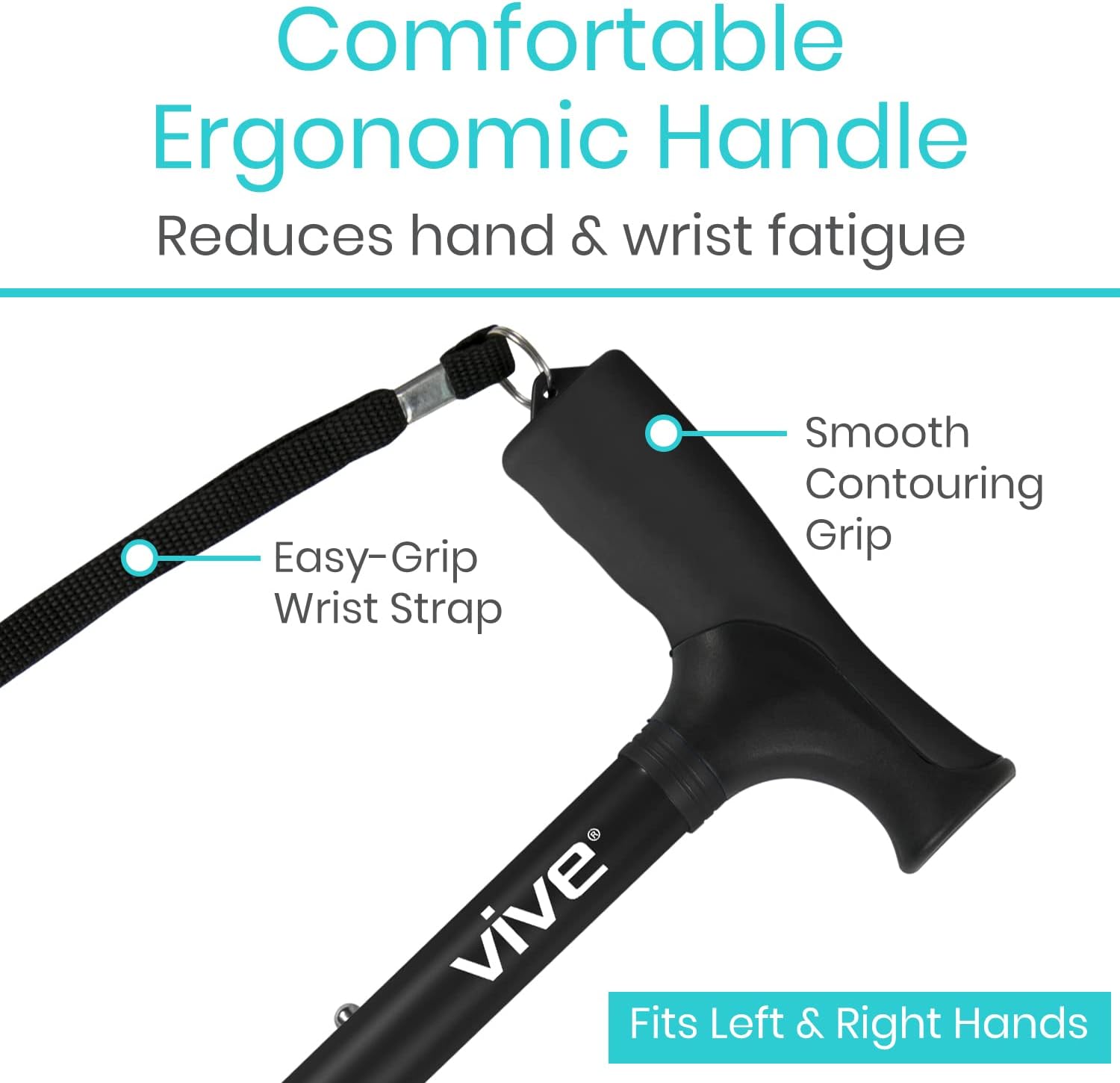 Lightweight Foldable Walking Cane for Men & Women