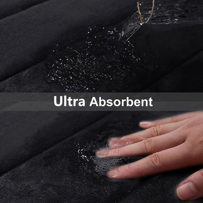 Memory Foam Bathroom Rug - Ultra Soft Absorbent Non-Slip