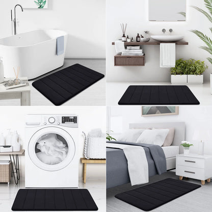 Memory Foam Bathroom Rug - Ultra Soft Absorbent Non-Slip